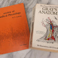 Lot 317 - Pair Of Vintage Medical Textbooks Including "Review Of Medical Physiology" 1981 And "Gray's Anatomy" Classic Collector's Edition With New Illustrations, 1977
