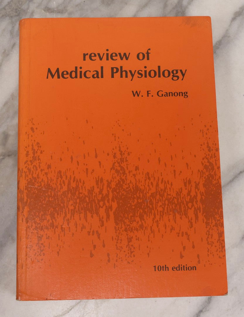 Lot 317 - Pair Of Vintage Medical Textbooks Including "Review Of Medical Physiology" 1981 And "Gray's Anatomy" Classic Collector's Edition With New Illustrations, 1977