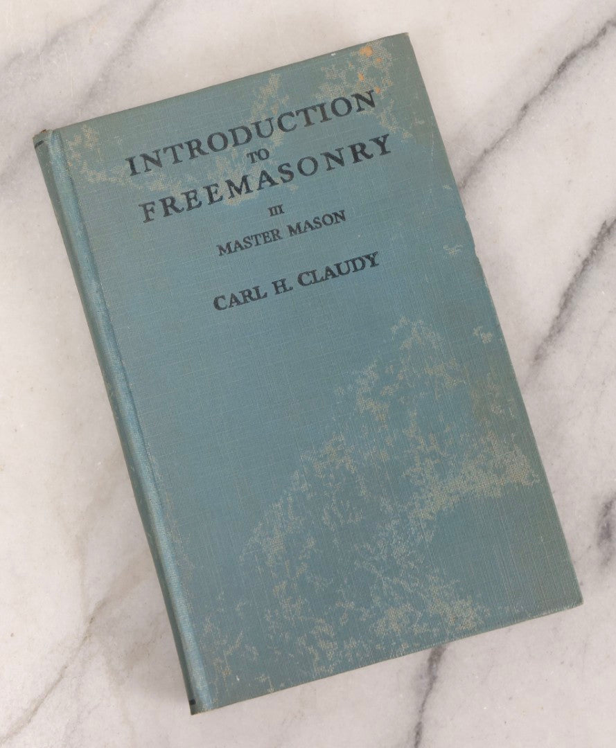 Lot 318 - Grouping Of Six Antique And Vintage Books Including Freemasonry Manual, Medical Text, Technical Manual, Dictionary, Biblical History, And Classic Literature, 1877-1951