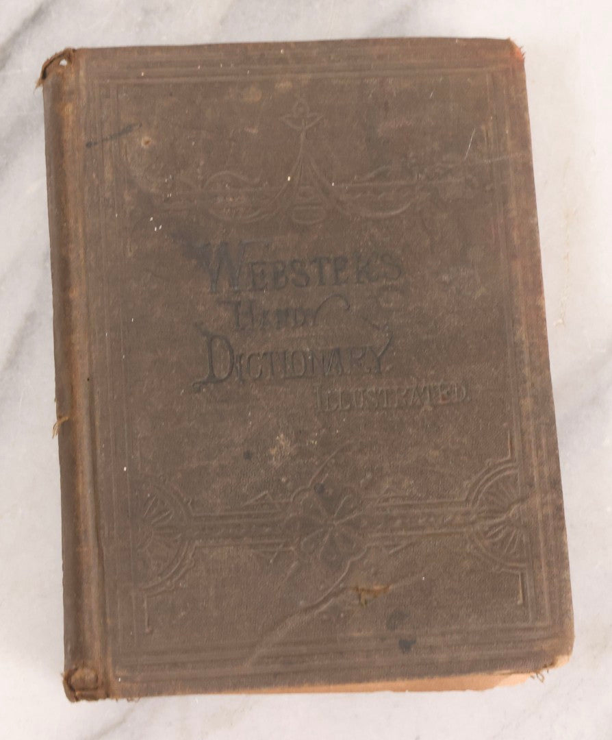 Lot 318 - Grouping Of Six Antique And Vintage Books Including Freemasonry Manual, Medical Text, Technical Manual, Dictionary, Biblical History, And Classic Literature, 1877-1951
