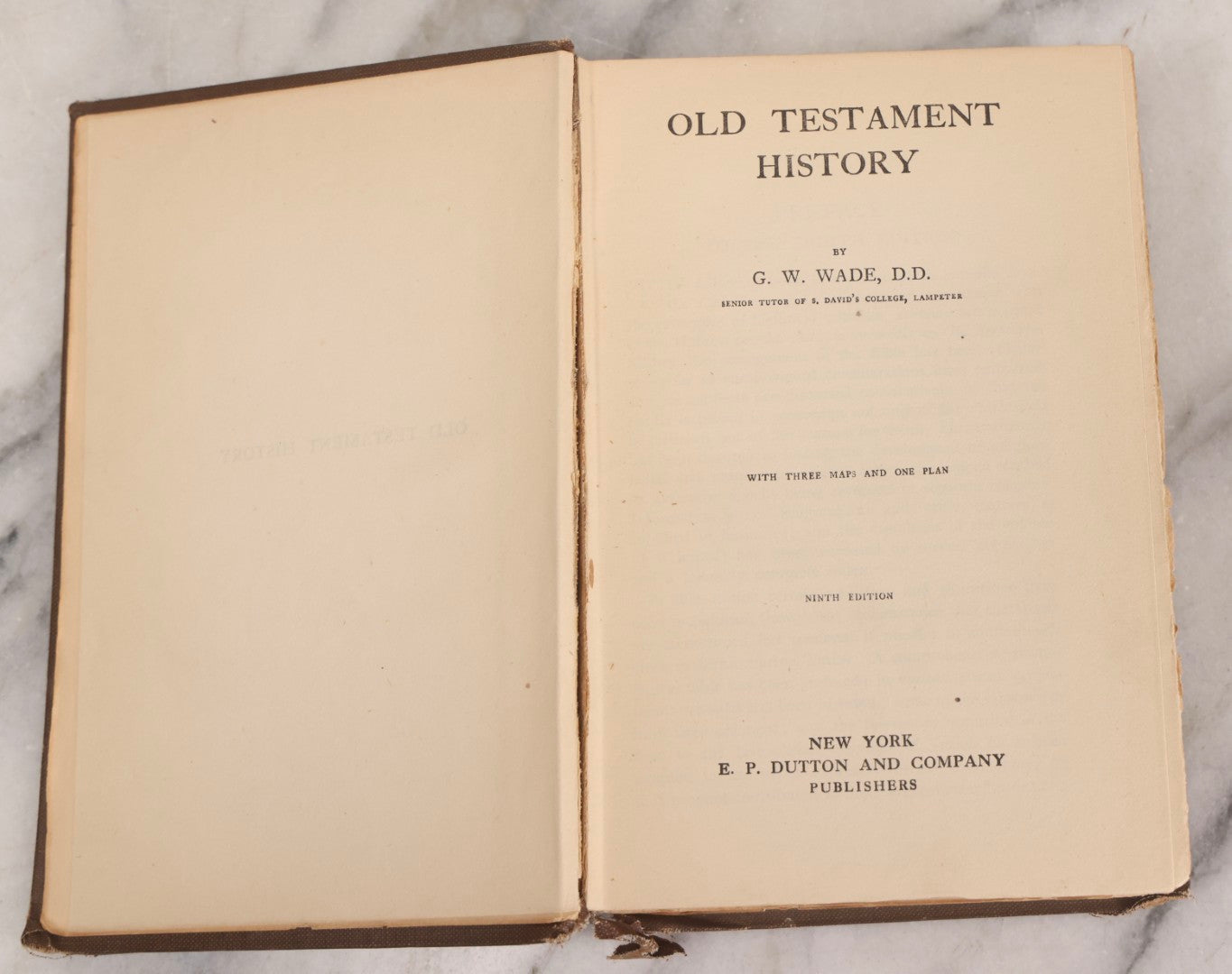 Lot 318 - Grouping Of Six Antique And Vintage Books Including Freemasonry Manual, Medical Text, Technical Manual, Dictionary, Biblical History, And Classic Literature, 1877-1951
