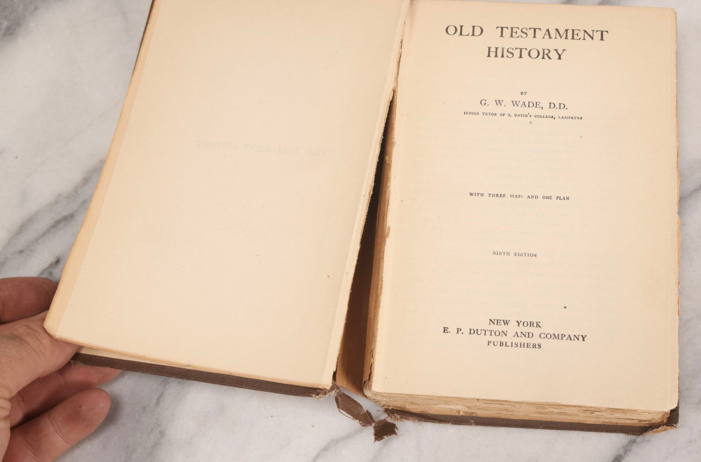 Lot 318 - Grouping Of Six Antique And Vintage Books Including Freemasonry Manual, Medical Text, Technical Manual, Dictionary, Biblical History, And Classic Literature, 1877-1951