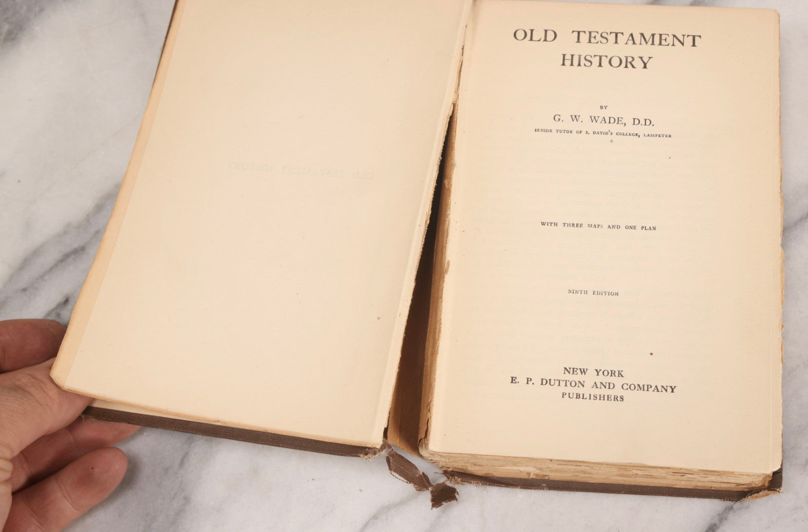Lot 318 - Grouping Of Six Antique And Vintage Books Including Freemasonry Manual, Medical Text, Technical Manual, Dictionary, Biblical History, And Classic Literature, 1877-1951