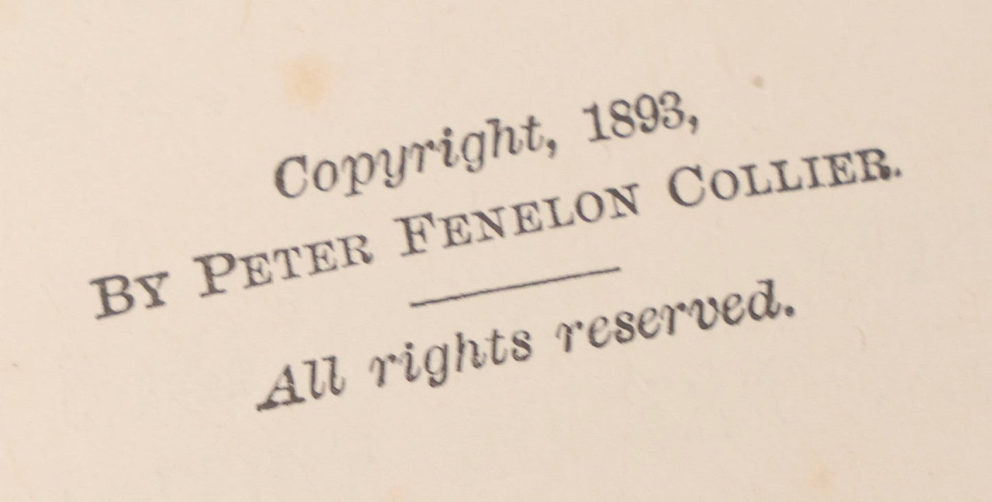 Lot 318 - Grouping Of Six Antique And Vintage Books Including Freemasonry Manual, Medical Text, Technical Manual, Dictionary, Biblical History, And Classic Literature, 1877-1951