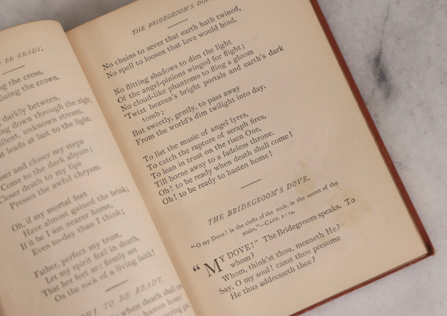 Lot 319 - "The Changed Cross And Other Religious Poems" Antique Religious Poetry Book Published By Anson D.F. Randolph & Company, New York, 1879
