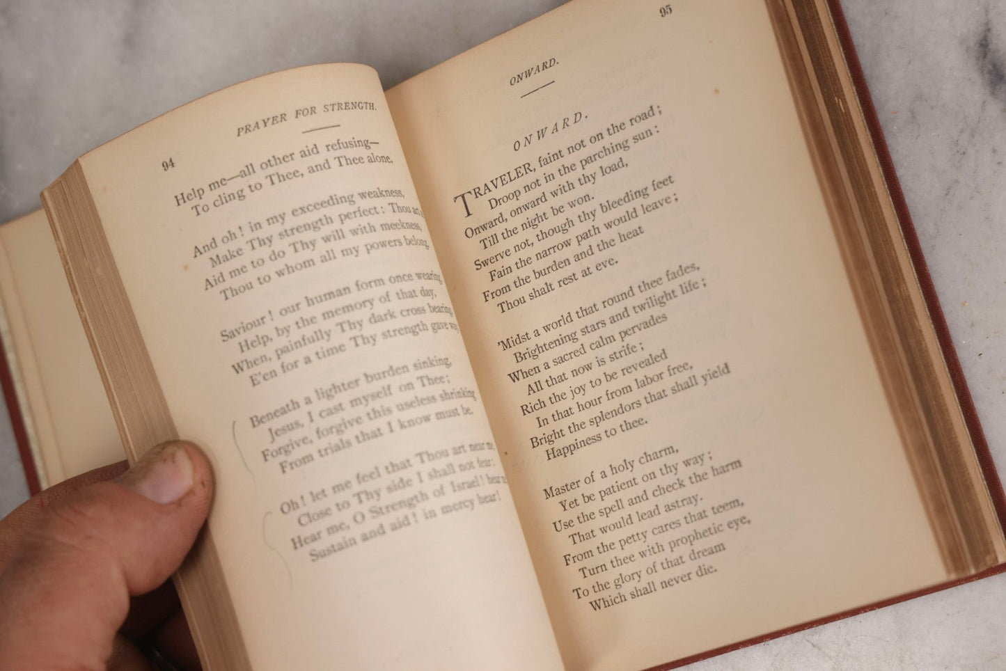 Lot 319 - "The Changed Cross And Other Religious Poems" Antique Religious Poetry Book Published By Anson D.F. Randolph & Company, New York, 1879