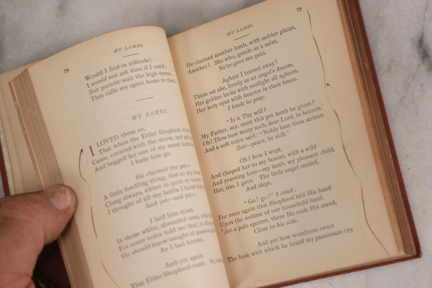 Lot 319 - "The Changed Cross And Other Religious Poems" Antique Religious Poetry Book Published By Anson D.F. Randolph & Company, New York, 1879