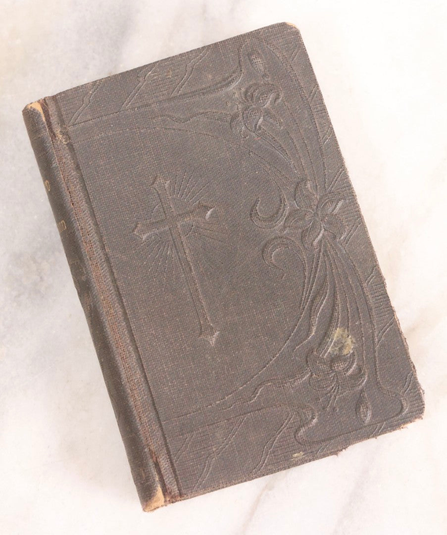Lot 320 - "Tesoro Del Cristiano" ("Treasure Of The Christian") Antique Spanish Catholic Prayer Book By Rdo P. Santiago De Guatemala, Published By Benziger & Co., Einsiedeln, Switzerland, Circa 1888