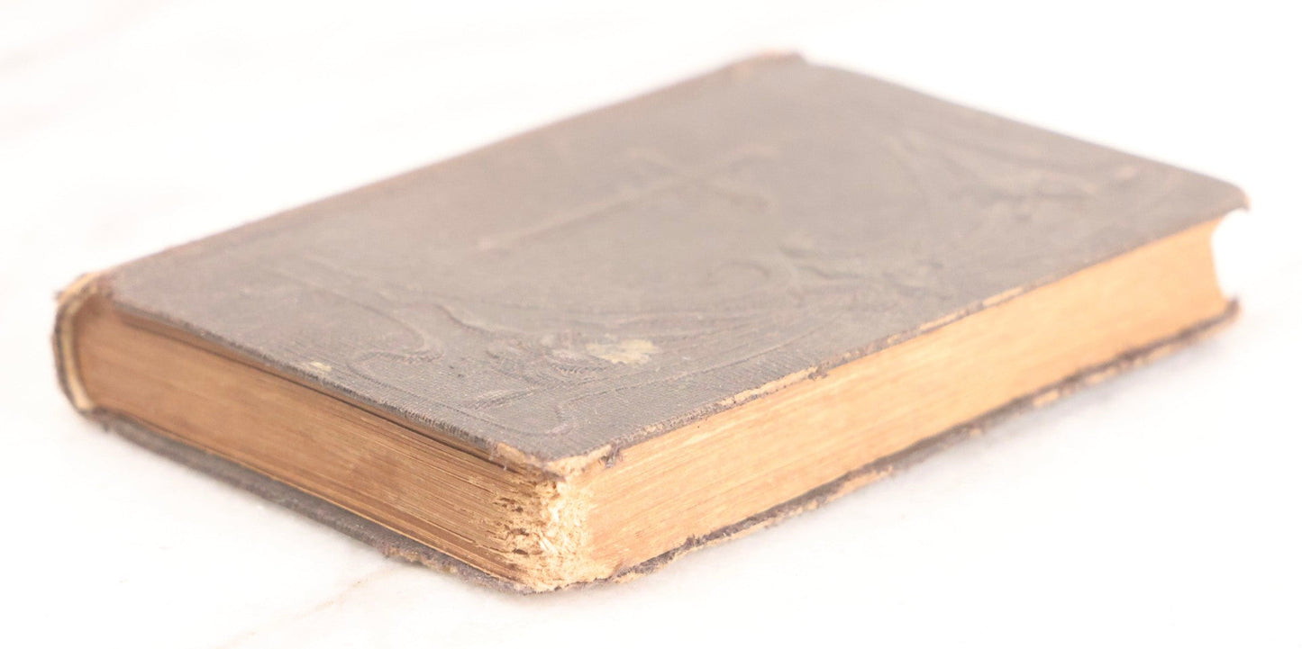 Lot 320 - "Tesoro Del Cristiano" ("Treasure Of The Christian") Antique Spanish Catholic Prayer Book By Rdo P. Santiago De Guatemala, Published By Benziger & Co., Einsiedeln, Switzerland, Circa 1888