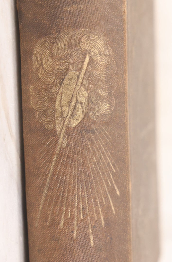 Lot 003 - "The Magic Staff; An Autobiography Of Andrew Jackson Davis" Antique Spiritualist Biography, Published By J.S. Brown & Co., New York, 1857