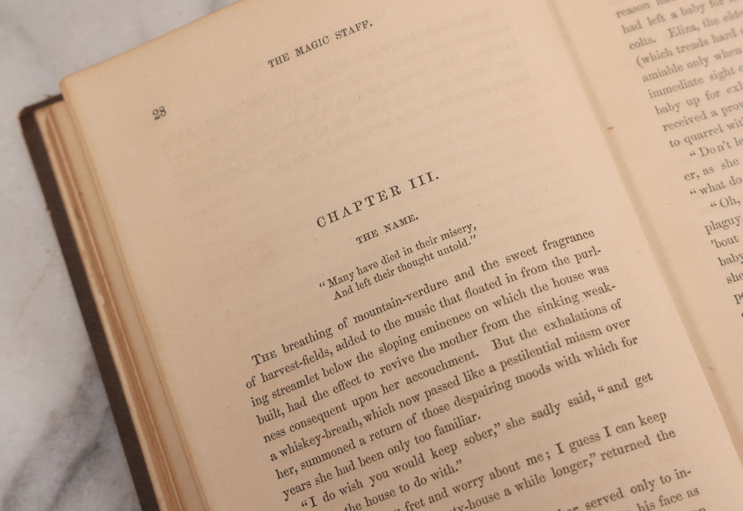 Lot 003 - "The Magic Staff; An Autobiography Of Andrew Jackson Davis" Antique Spiritualist Biography, Published By J.S. Brown & Co., New York, 1857