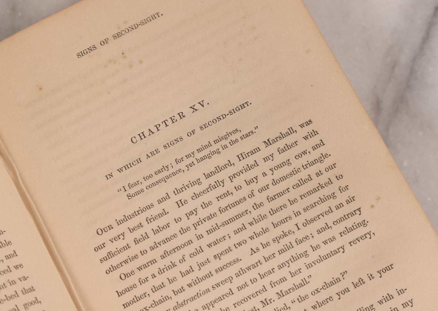 Lot 003 - "The Magic Staff; An Autobiography Of Andrew Jackson Davis" Antique Spiritualist Biography, Published By J.S. Brown & Co., New York, 1857