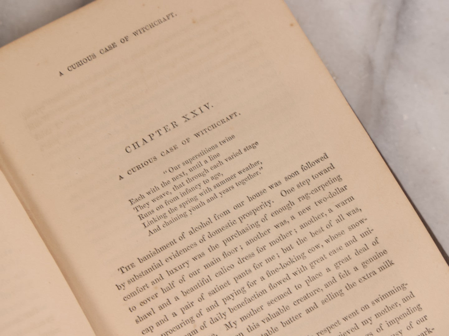 Lot 003 - "The Magic Staff; An Autobiography Of Andrew Jackson Davis" Antique Spiritualist Biography, Published By J.S. Brown & Co., New York, 1857
