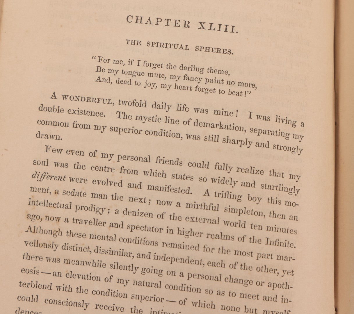 Lot 003 - "The Magic Staff; An Autobiography Of Andrew Jackson Davis" Antique Spiritualist Biography, Published By J.S. Brown & Co., New York, 1857