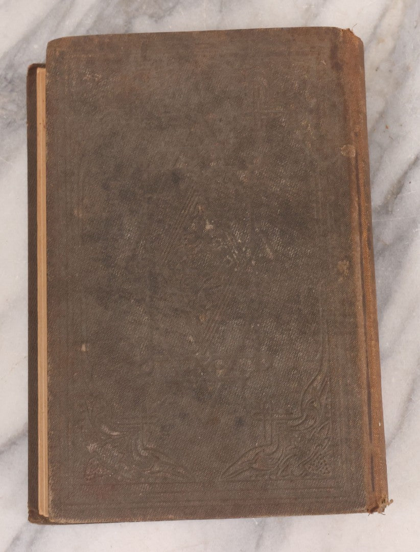 Lot 003 - "The Magic Staff; An Autobiography Of Andrew Jackson Davis" Antique Spiritualist Biography, Published By J.S. Brown & Co., New York, 1857