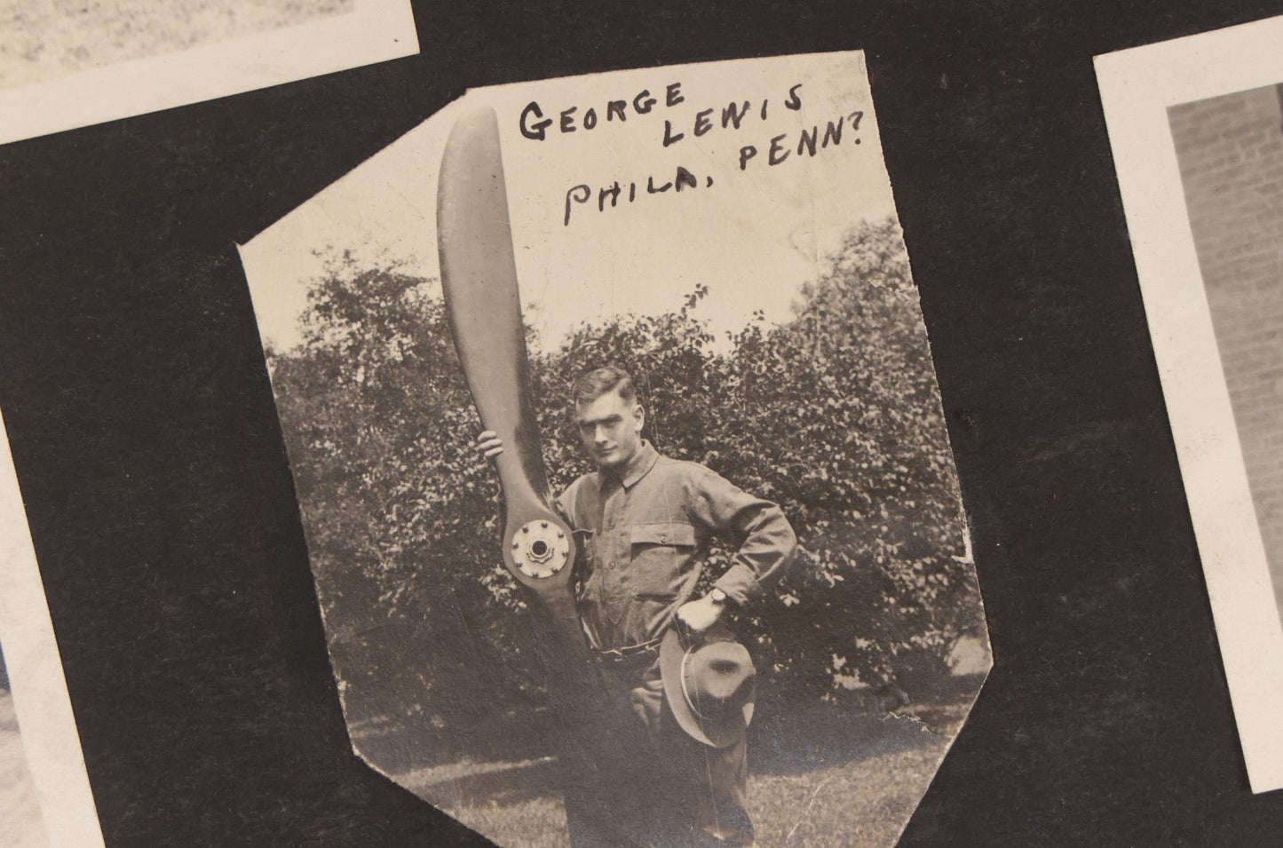 Lot 006 - Important Antique Snapshot Photo Album With 500+ Photographs Depicting American Life Leading Up To World War I, Ohio State University 1913, Great Flood Of 1913, Camp Taliaferro Flight Training, And European Service 1918