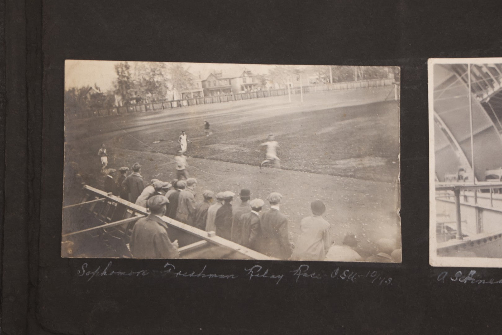 Lot 006 - Important Antique Snapshot Photo Album With 500+ Photographs Depicting American Life Leading Up To World War I, Ohio State University 1913, Great Flood Of 1913, Camp Taliaferro Flight Training, And European Service 1918