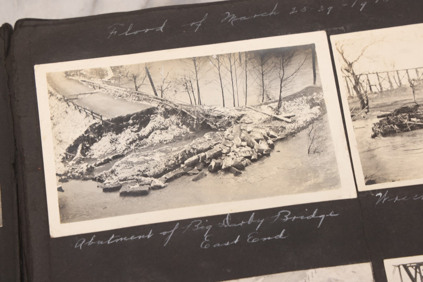 Lot 006 - Important Antique Snapshot Photo Album With 500+ Photographs Depicting American Life Leading Up To World War I, Ohio State University 1913, Great Flood Of 1913, Camp Taliaferro Flight Training, And European Service 1918