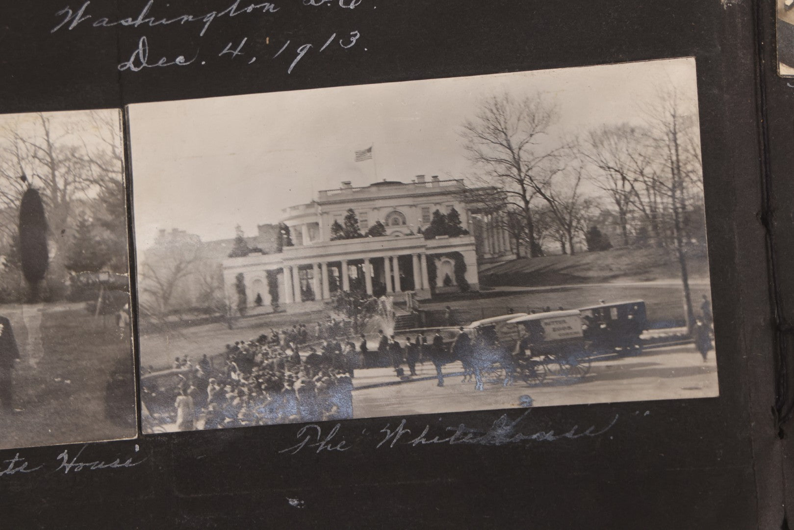 Lot 006 - Important Antique Snapshot Photo Album With 500+ Photographs Depicting American Life Leading Up To World War I, Ohio State University 1913, Great Flood Of 1913, Camp Taliaferro Flight Training, And European Service 1918