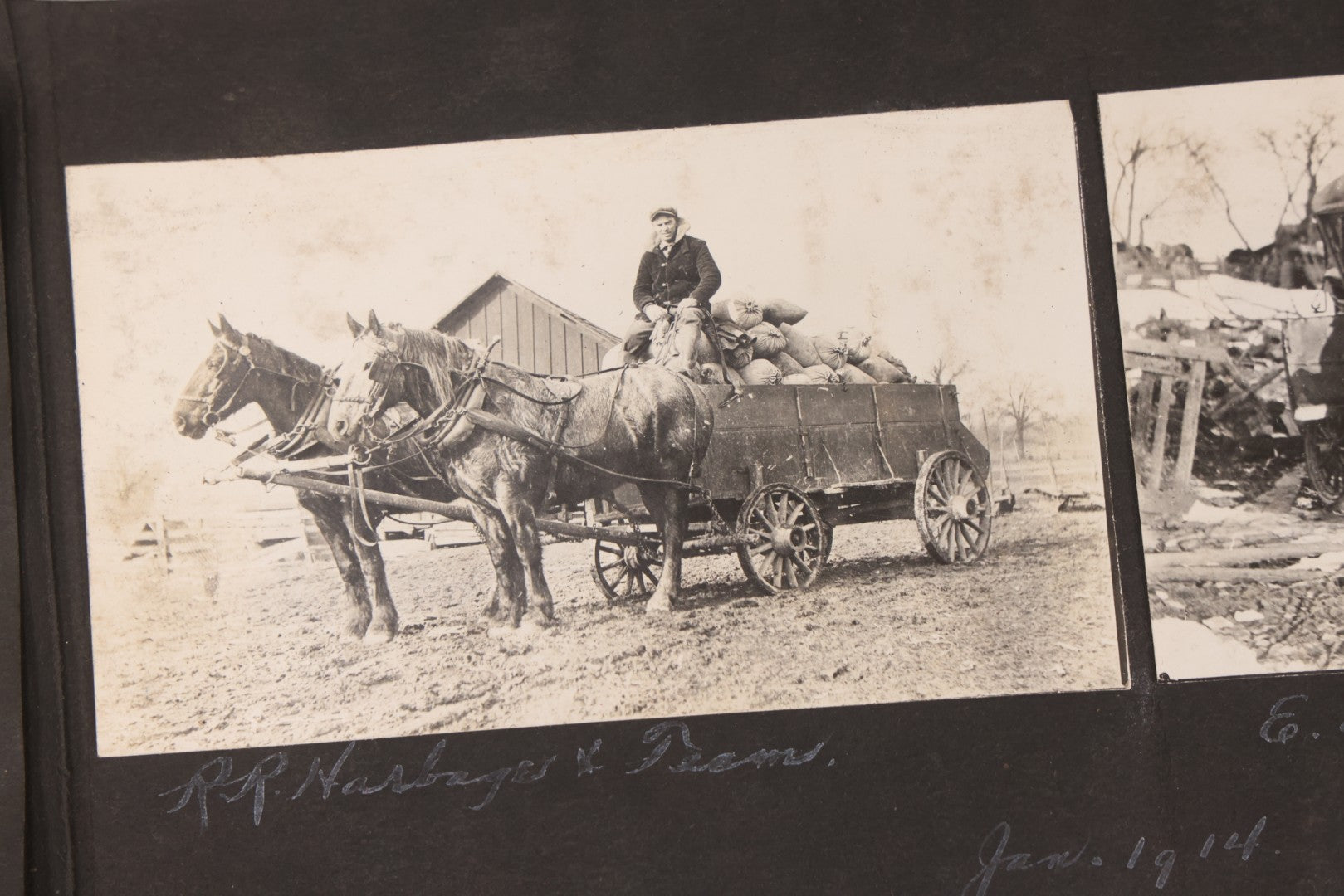 Lot 006 - Important Antique Snapshot Photo Album With 500+ Photographs Depicting American Life Leading Up To World War I, Ohio State University 1913, Great Flood Of 1913, Camp Taliaferro Flight Training, And European Service 1918