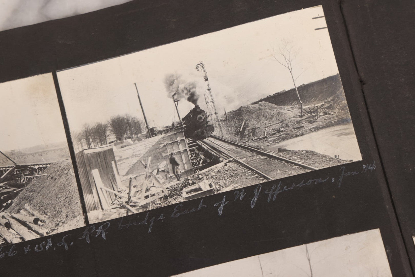 Lot 006 - Important Antique Snapshot Photo Album With 500+ Photographs Depicting American Life Leading Up To World War I, Ohio State University 1913, Great Flood Of 1913, Camp Taliaferro Flight Training, And European Service 1918