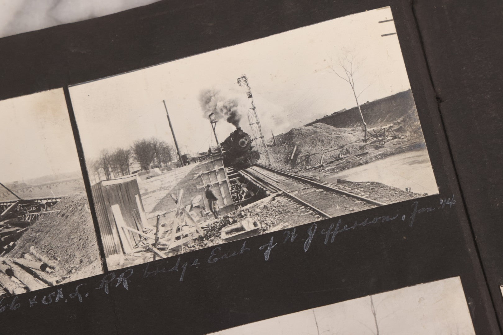 Lot 006 - Important Antique Snapshot Photo Album With 500+ Photographs Depicting American Life Leading Up To World War I, Ohio State University 1913, Great Flood Of 1913, Camp Taliaferro Flight Training, And European Service 1918