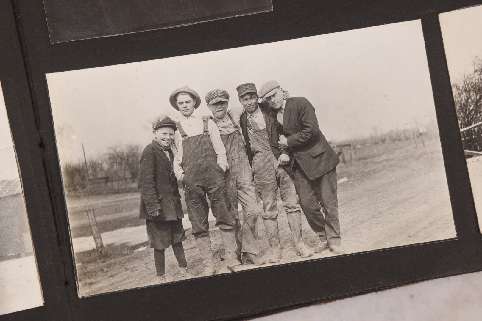 Lot 006 - Important Antique Snapshot Photo Album With 500+ Photographs Depicting American Life Leading Up To World War I, Ohio State University 1913, Great Flood Of 1913, Camp Taliaferro Flight Training, And European Service 1918