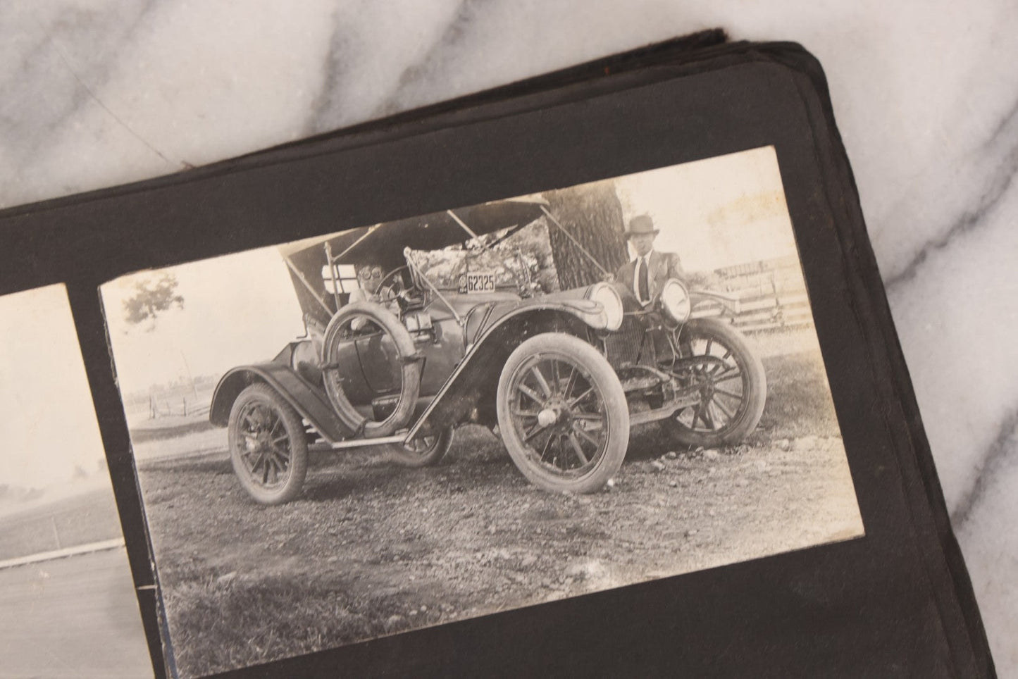 Lot 006 - Important Antique Snapshot Photo Album With 500+ Photographs Depicting American Life Leading Up To World War I, Ohio State University 1913, Great Flood Of 1913, Camp Taliaferro Flight Training, And European Service 1918
