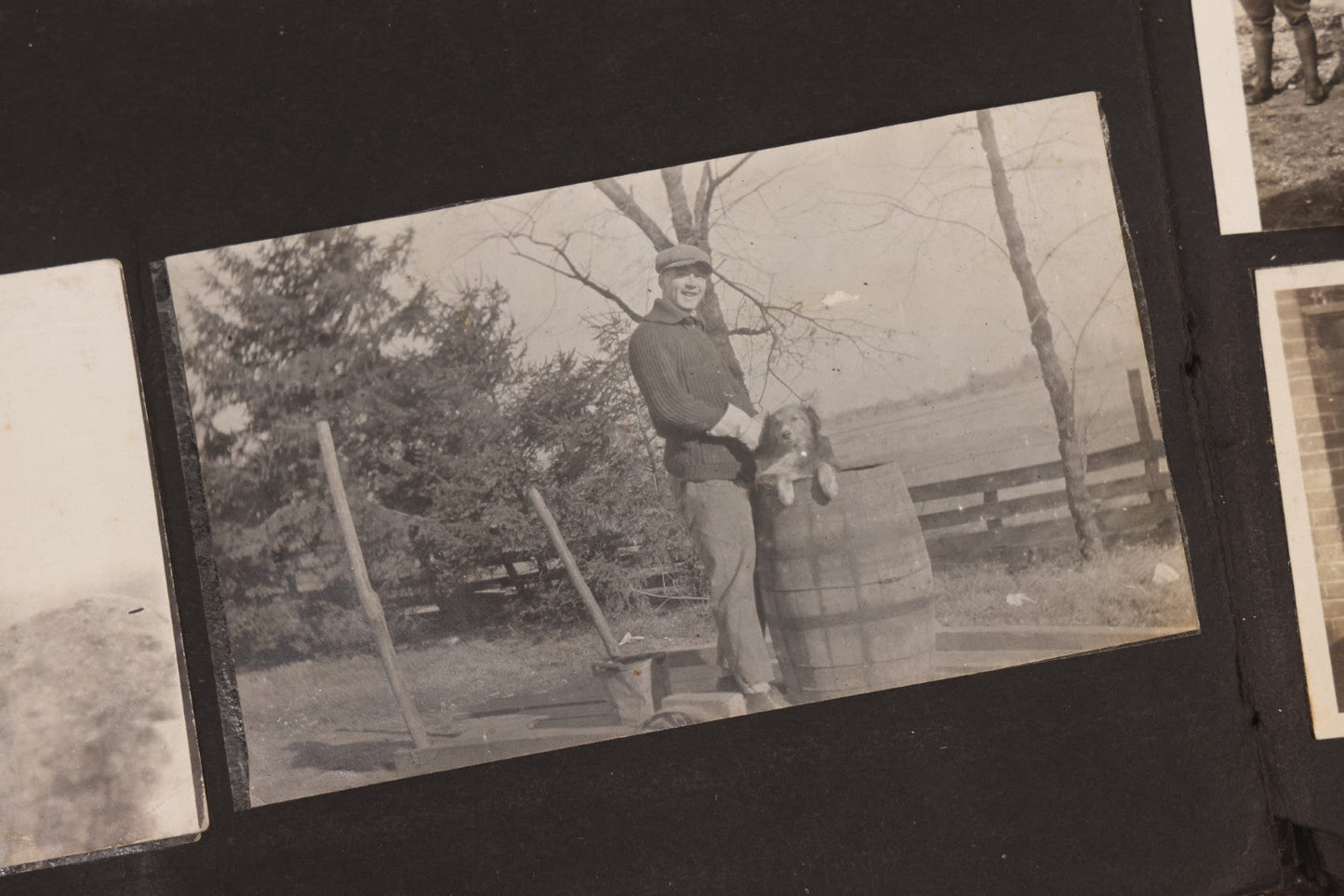 Lot 006 - Important Antique Snapshot Photo Album With 500+ Photographs Depicting American Life Leading Up To World War I, Ohio State University 1913, Great Flood Of 1913, Camp Taliaferro Flight Training, And European Service 1918