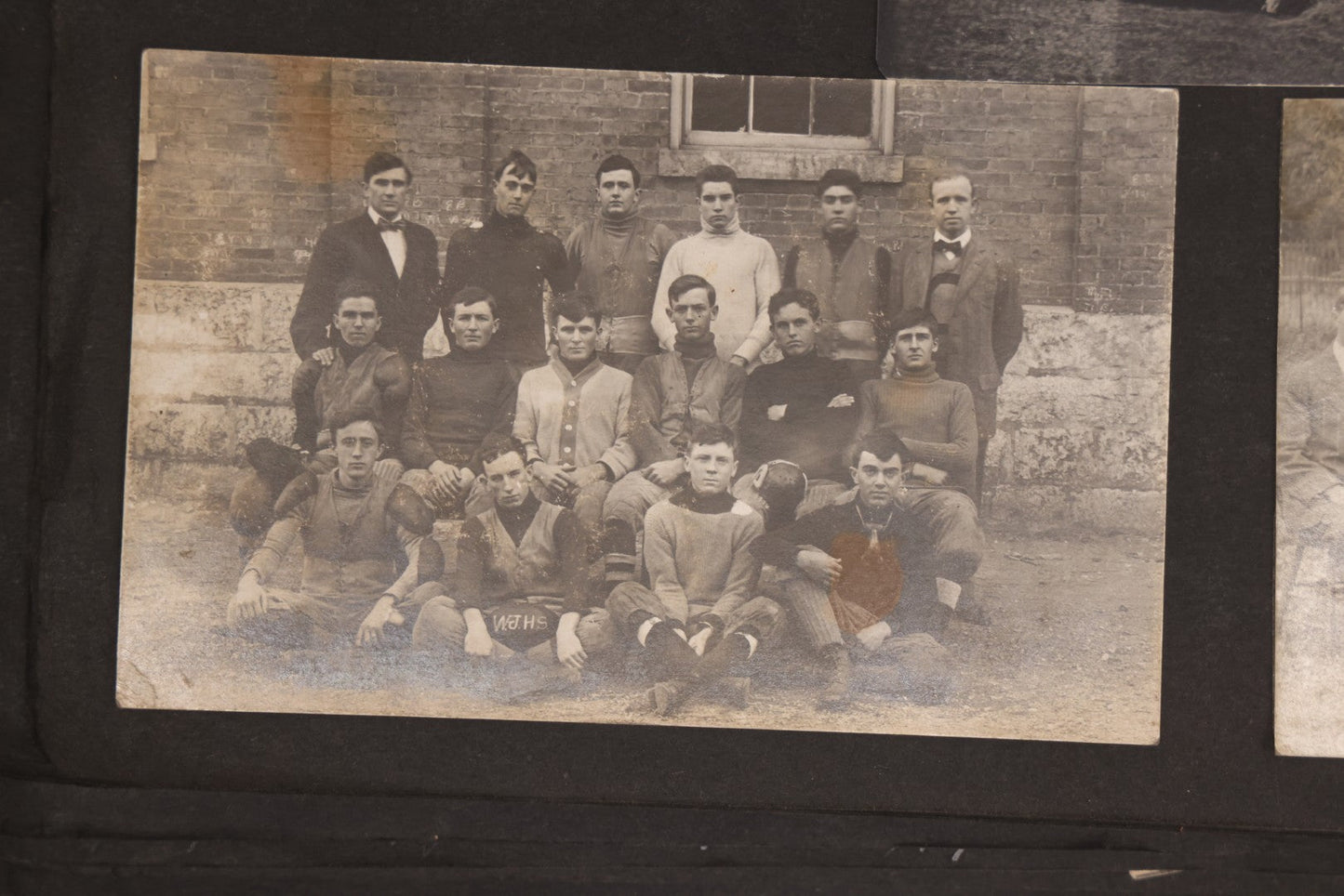 Lot 006 - Important Antique Snapshot Photo Album With 500+ Photographs Depicting American Life Leading Up To World War I, Ohio State University 1913, Great Flood Of 1913, Camp Taliaferro Flight Training, And European Service 1918