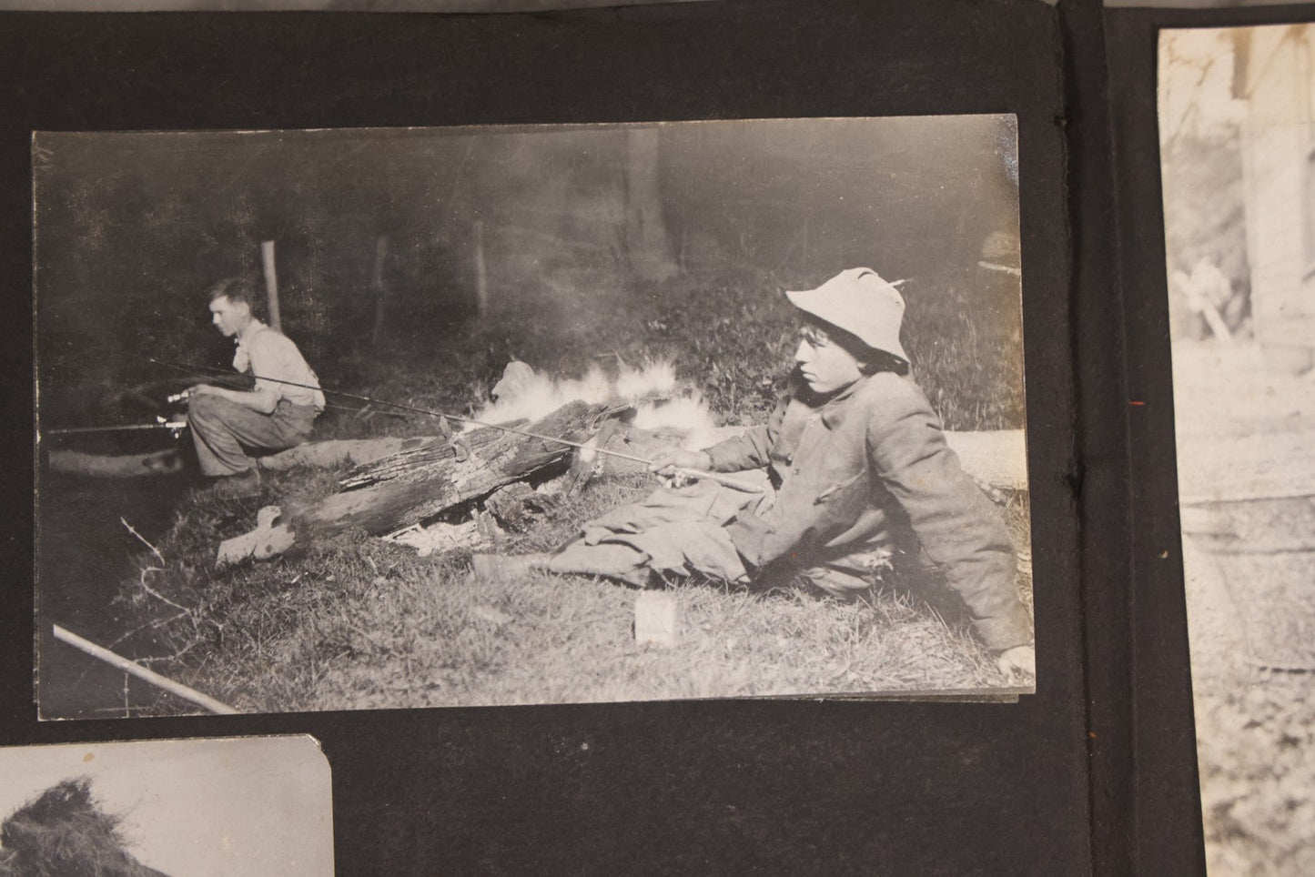 Lot 006 - Important Antique Snapshot Photo Album With 500+ Photographs Depicting American Life Leading Up To World War I, Ohio State University 1913, Great Flood Of 1913, Camp Taliaferro Flight Training, And European Service 1918