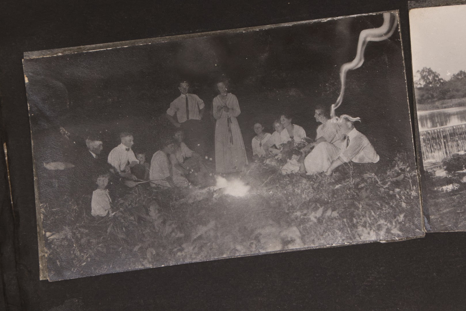 Lot 006 - Important Antique Snapshot Photo Album With 500+ Photographs Depicting American Life Leading Up To World War I, Ohio State University 1913, Great Flood Of 1913, Camp Taliaferro Flight Training, And European Service 1918