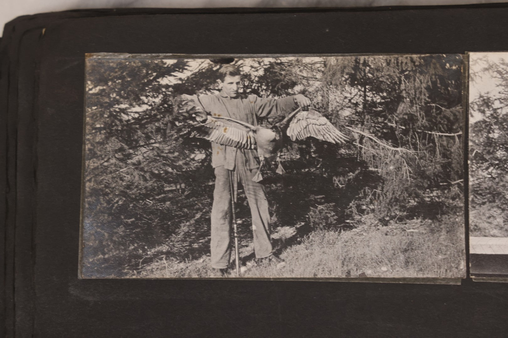 Lot 006 - Important Antique Snapshot Photo Album With 500+ Photographs Depicting American Life Leading Up To World War I, Ohio State University 1913, Great Flood Of 1913, Camp Taliaferro Flight Training, And European Service 1918
