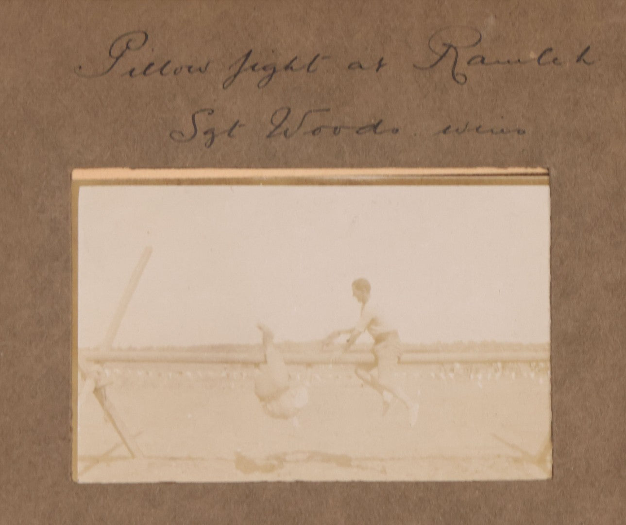 Lot 007 - Antique Early Twentieth Century Photo Album Depicting Middle East And Holy Land Military Scenes, Likely World War I Sinai And Palestine Campaign, Including Gaza, Lebanon, Jordan Valley, Suez Canal, British Destroyers, And Prisoners