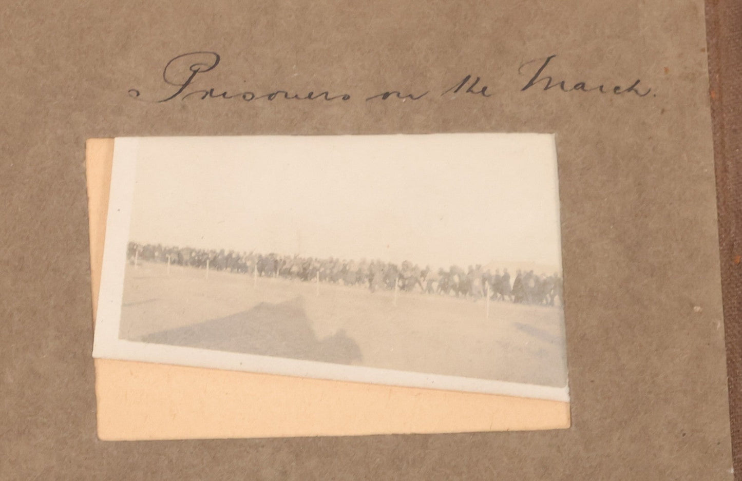 Lot 007 - Antique Early Twentieth Century Photo Album Depicting Middle East And Holy Land Military Scenes, Likely World War I Sinai And Palestine Campaign, Including Gaza, Lebanon, Jordan Valley, Suez Canal, British Destroyers, And Prisoners