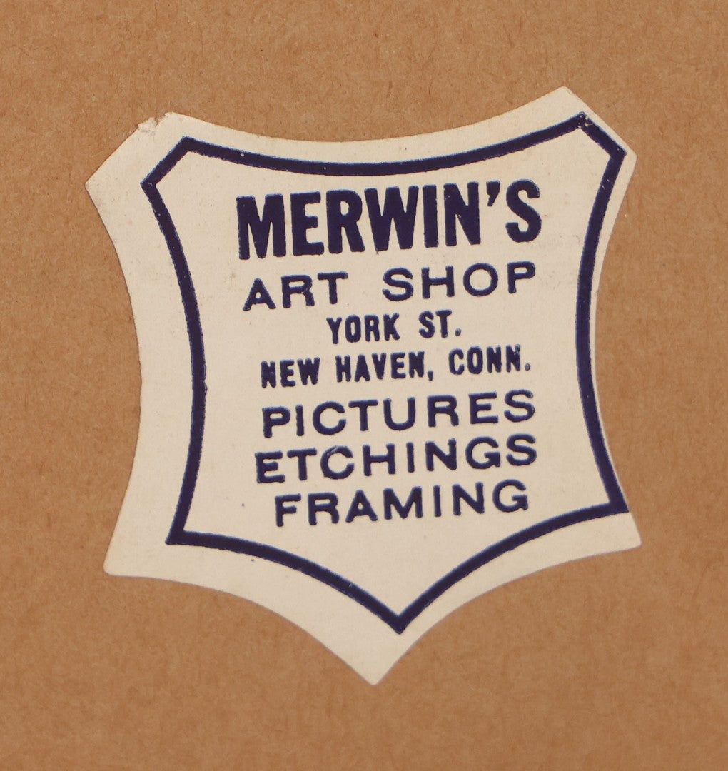 Lot 041 - Antique Hand Colored Caricature Print "The Coblers Cure For A Scolding Wife" By Thomas Rowlandson, Depicting A Cobler Sewing His Wife's Mouth Shut, Published By Thomas Tegg, Circa 1810, Framed, No Glass, 14-1/8" x 18-5/8"