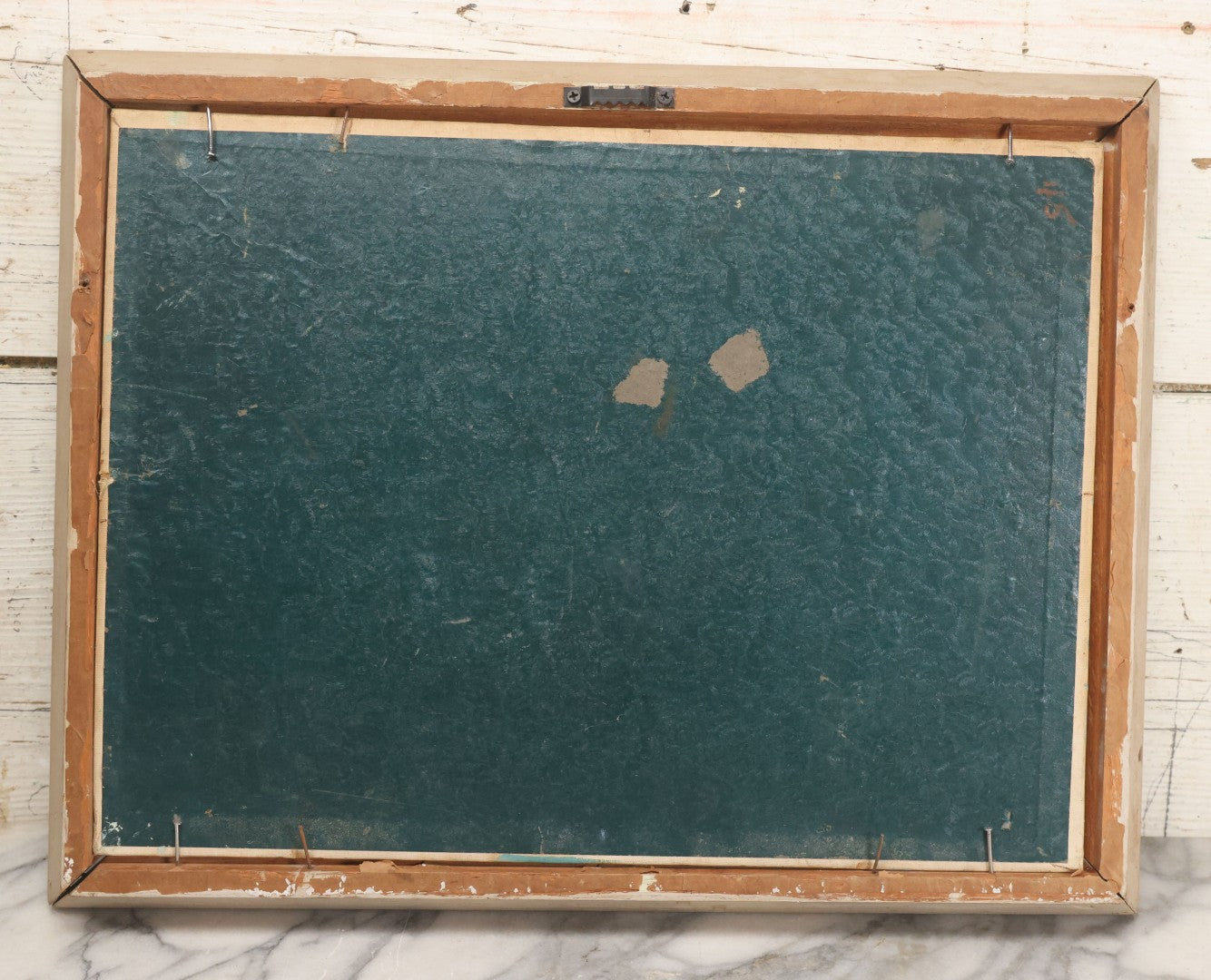 Lot 048 - Vintage Boat Painting On Board Signed H. Bachman, 18-3/8" x 14-1/4"