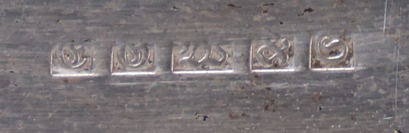 Lot 054 - Antique French Silvered Bronze Picture Frame With Repoussé Floral Scrollwork And Figural Scenes, With Glass, Circa Early 20th Century, 10-3/4" x 13-1/2"