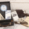 Lot 065 - Vintage Life Lite Model A Ultra-Violet Home Lamp “Quack Medicine” Kit In Carrying Case, Bakelite Construction, Ultra-Violet Home Products Inc., Los Angeles, California, With Ephemera And Manuals, Circa 1930s