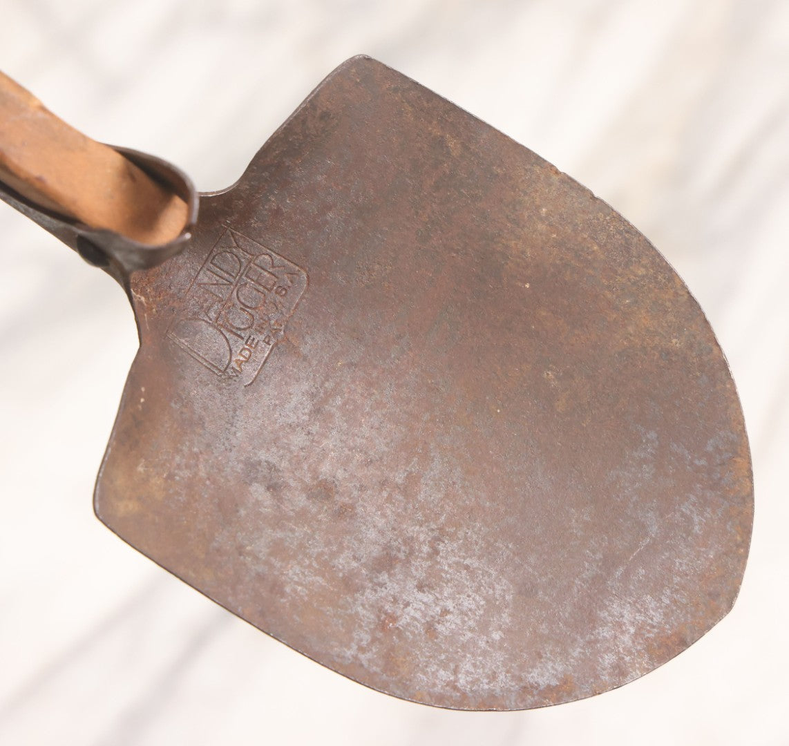 Lot 074 - Vintage “Dandy Digger” Folding Toy Shovel, Made In U.S.A., Likely Manufactured By Buddy L, 19" L