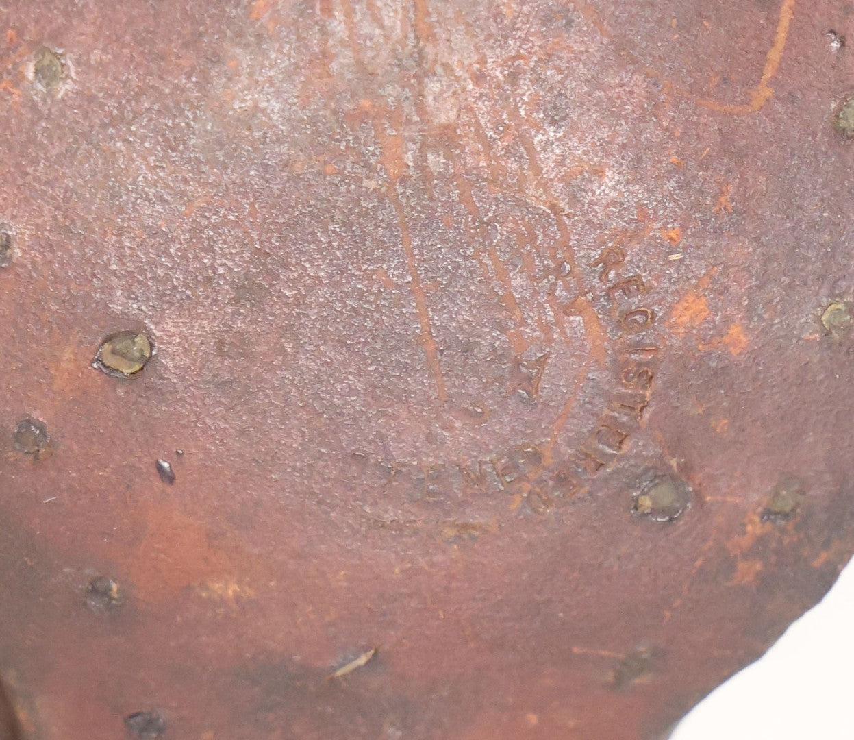 Lot 103 - Pair Of Antique Children's Leather Lace-Up Boots, Both Left Feet, Different Sizes, Circa 1890s-1920s