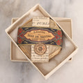 Lot 109 - Vintage N.O.S. Savon Au Bois De Santal Sandalwood Soap By Roger & Gallet, Paris, France, In Original Gift Box From Desjardins, Manchester, New Hampshire, Soap 2-1/4" Across