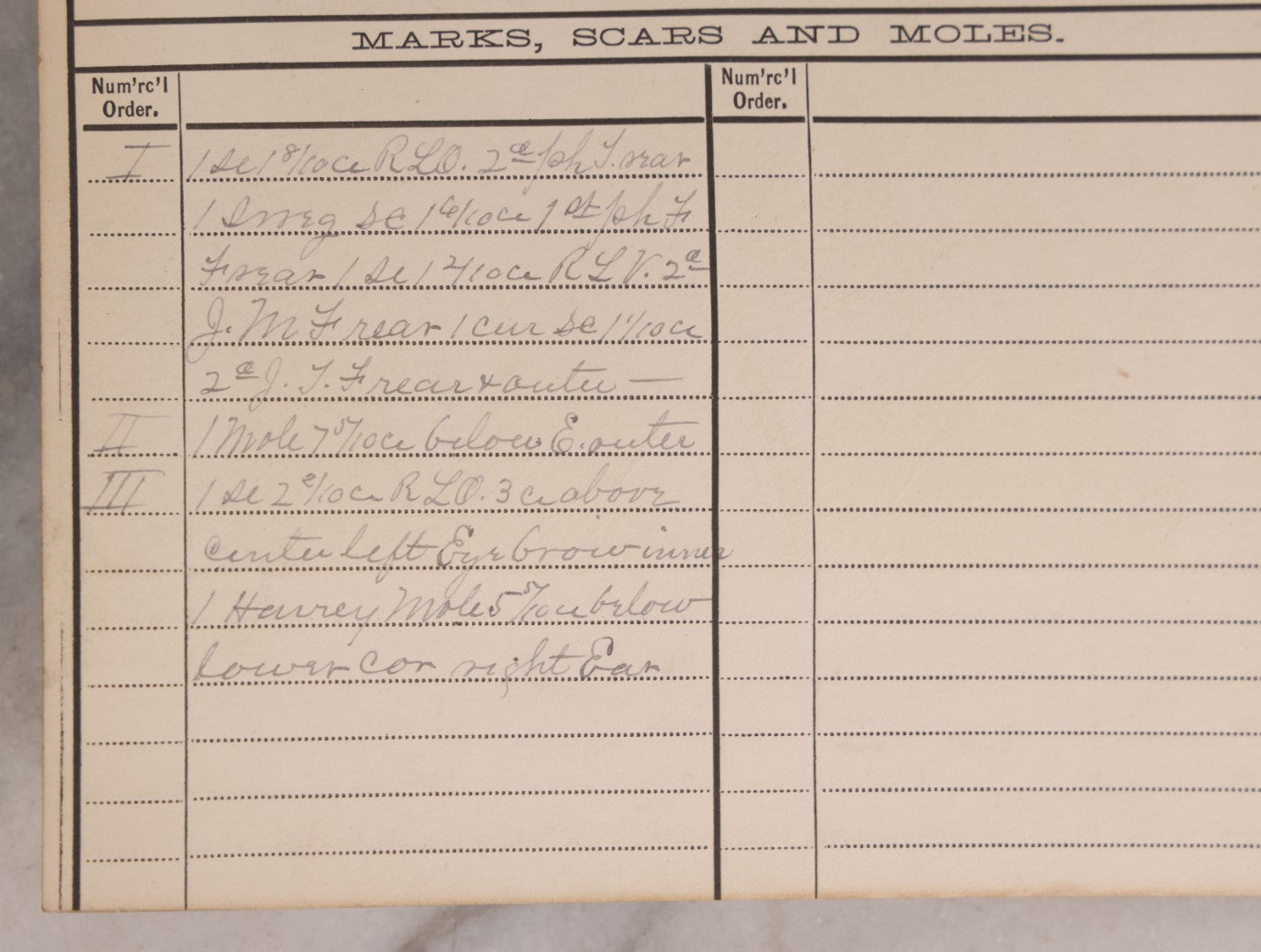 Lot 116 - Antique Real-Photo Police Mugshot And Arrest Card For Joseph J. Griffin, Arrested For Larceny, Massachusetts Reformatory, Concord, Massachusetts, 1894