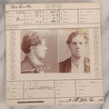 Lot 120 - Antique Real-Photo Police Mugshot And Arrest Card For George Smith, Arrested For Burglary, Illinois State Penitentiary, 1905