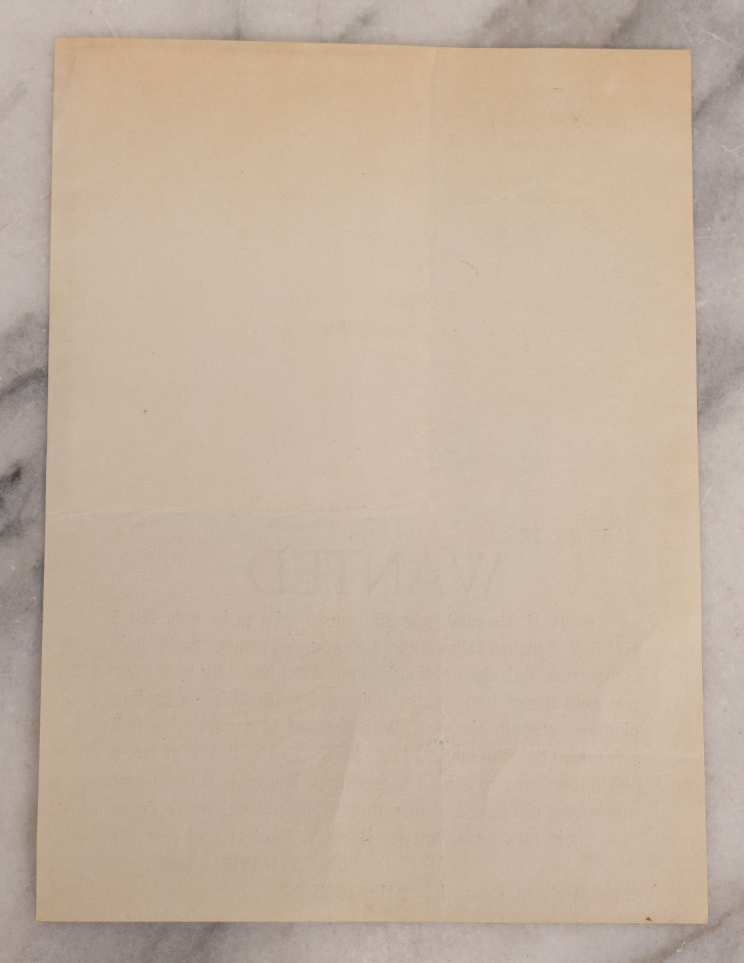 Lot 132 - Antique Wanted Poster With Photograph For Harry H. Hensley, Felony Warrant, Office Of Geo. T. Davis, Sheriff Of Stanislaus County, Modesto, California, July 24, 1915