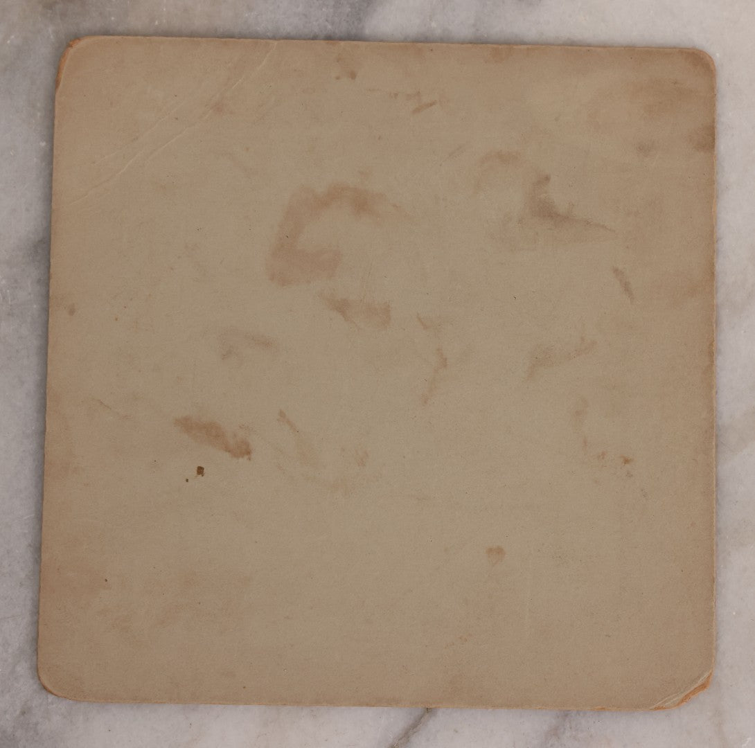 Lot 136 - Antique Board-Mounted Photograph Of Two Police Officers, One Holding Billy Club, Circa 1890