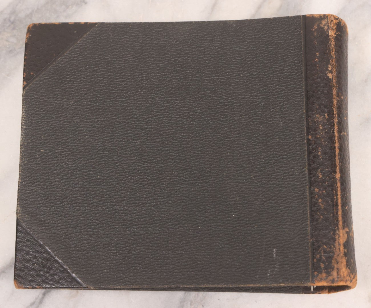 Lot 137 - Antique Photo Album With 16 Mounted Photographs Of Manchester, New Hampshire, Including Central Fire Station, Women's Aid Home, Charles Lowell Richardson Mansion, Rock Rimmon, Smyth Tower, Street Car, Post Office, Circa 1890