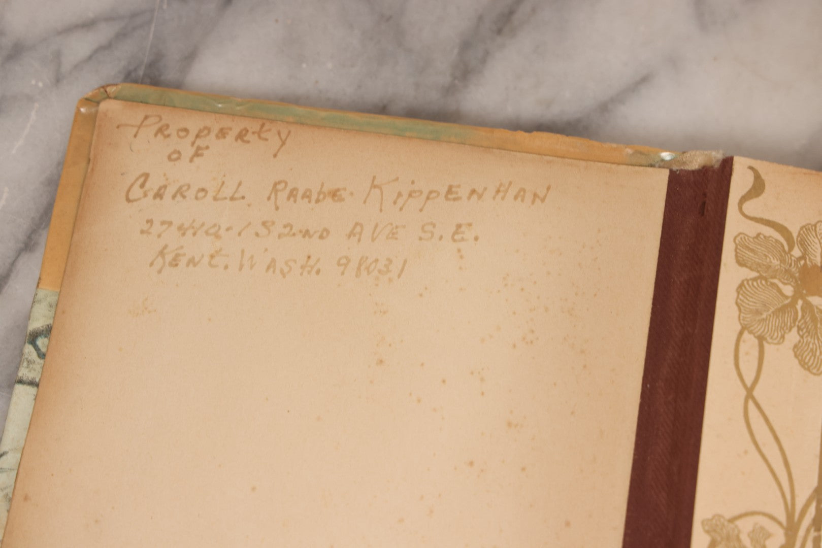 Lot 145 - Antique Celluloid Photograph Album With Winter Mill Scene And Art Nouveau Cameo, Mostly Empty, Circa 1890s-1900s