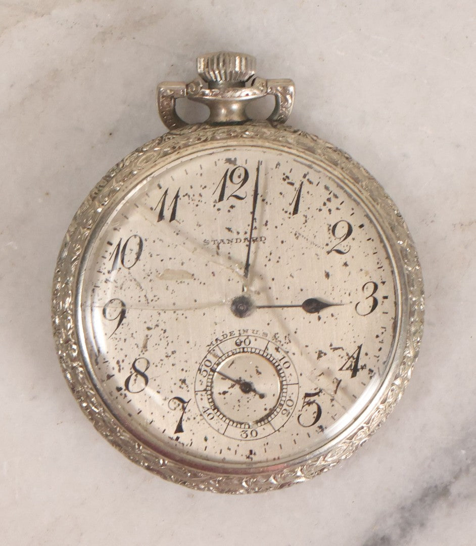 Lot 153 - Grouping Of 10 Antique And Vintage Pocket Watches For Parts Or Repair