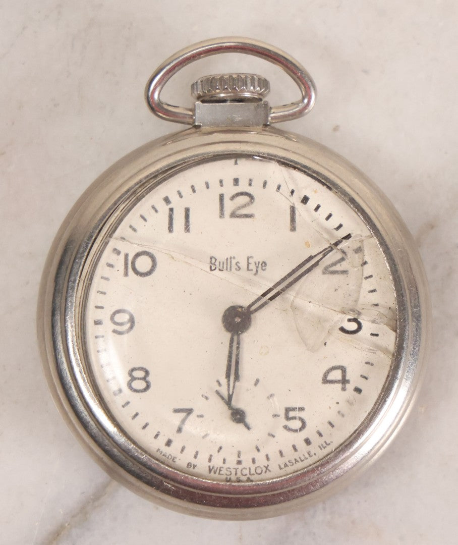 Lot 153 - Grouping Of 10 Antique And Vintage Pocket Watches For Parts Or Repair